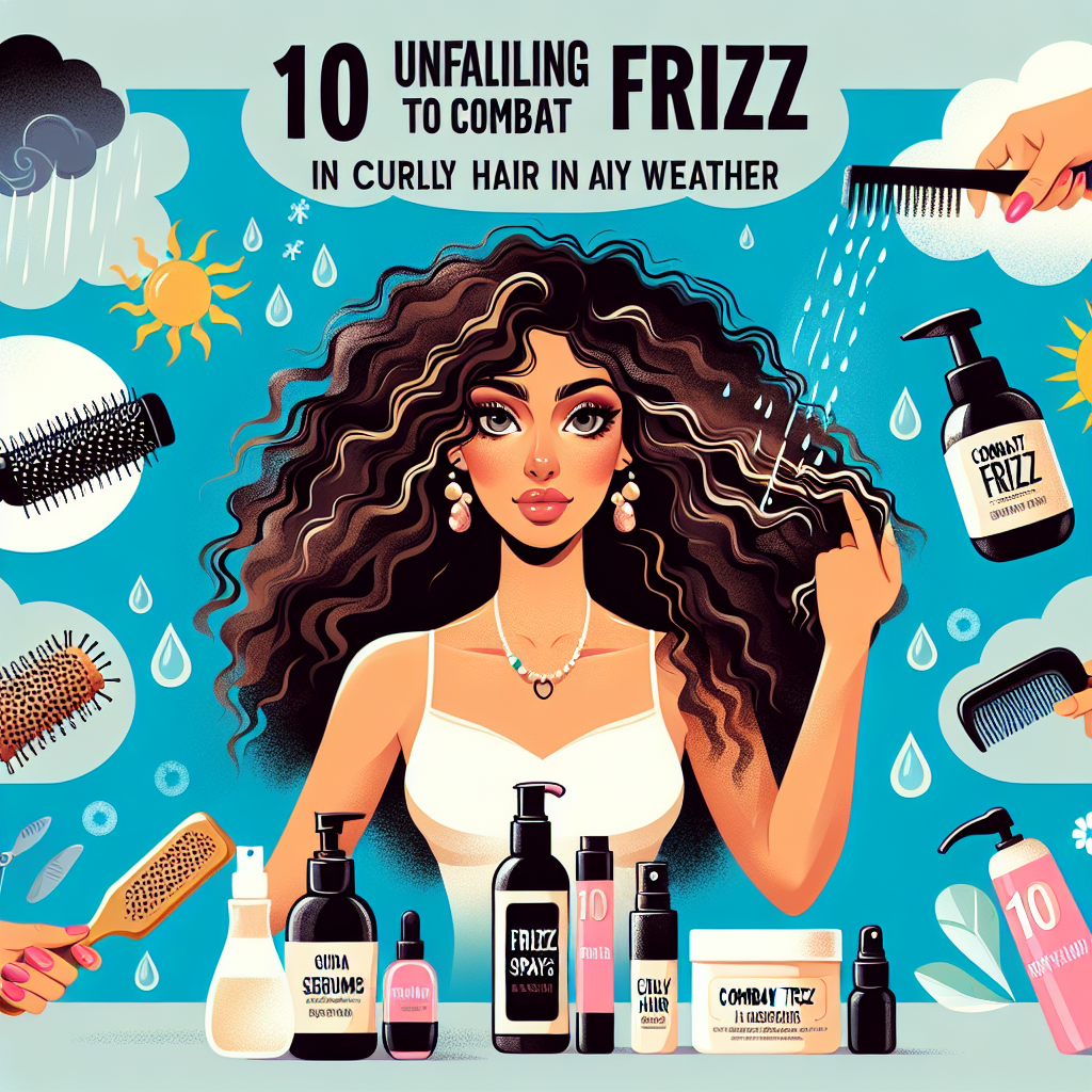 10 Dicas Infalíveis para Combater o Frizz em Cabelos Cacheados em Qualquer Clima