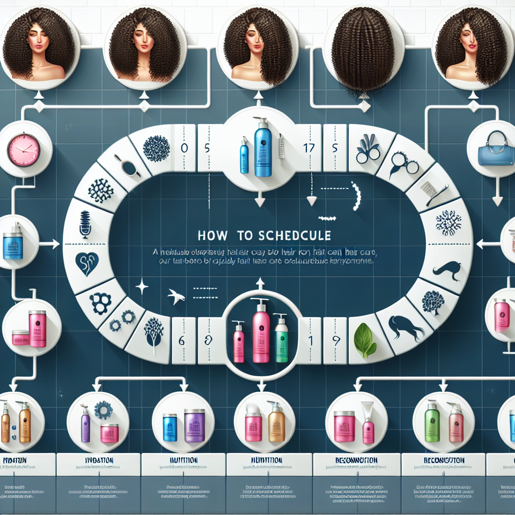 Guia Completo: Como Montar um Cronograma Capilar para Cabelos Cacheados